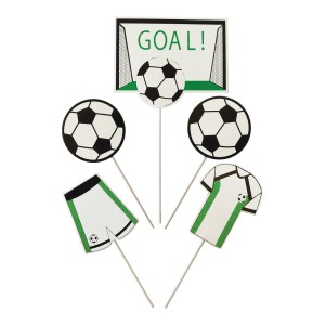 Topo de Bolo - Futebol c/5 Make+