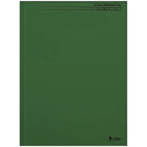 Caderno de Caligrafia Verde 48fls Tamoio