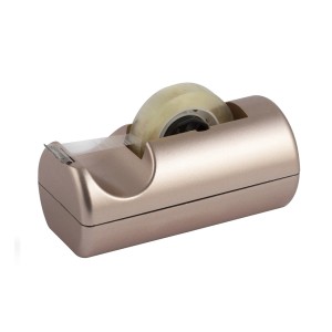 Suporte para Fita Adesiva Pequena Metalizado - Rosé Maxcril