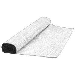 Papel Crepom Super 48cm x 2,50m - Branco