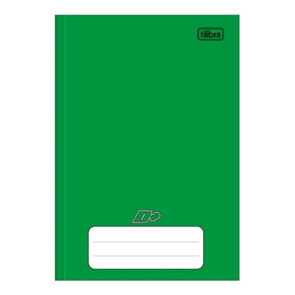 Caderno Brochura 1/4 Verde 48fls Tilibra