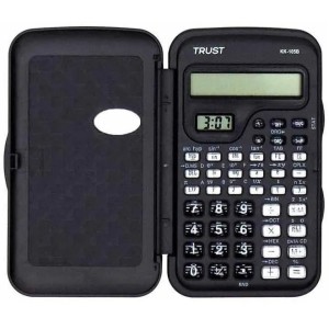 Calculadora Científica 10 Dígitos Preta KK-105B Trust