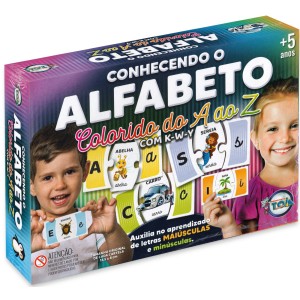 Conhecendo o Alfabeto 12018 Toia Brinquedos