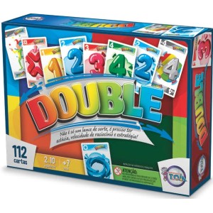 Jogo de Cartas Double 12167 Toia Brinquedos