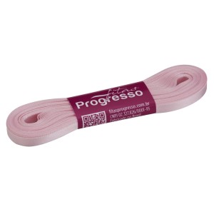 Fita de Cetim n.1 0206 - Rosa Claro Progresso