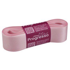Fita de Cetim n.7 0310 - Rosa Bebê Progresso