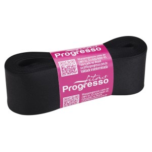 Fita de Cetim n.9 0219 - Preto Progresso