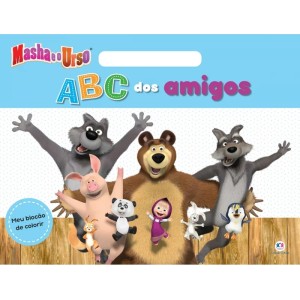 Meu Blocão de Colorir - Masha e o Urso - ABC dos Amigos Ciranda Cultural