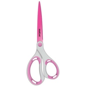 Tesoura Colors Grip Rosa 21cm Molin