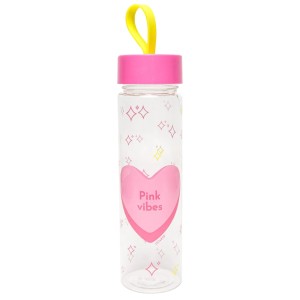 GARRAFA PLASTICA PINK VIBES 97808 LEOARTE