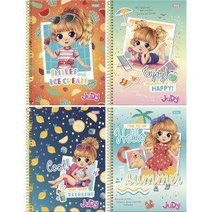 Caderno 20 Matérias Judy 320fls Foroni