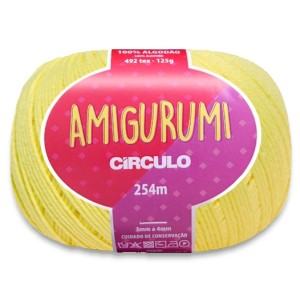 Linha Amigurumi 1730 - Amarelo Candy Circulo