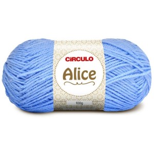 Lã Alice 0544 - Azul Candy 100g Circulo