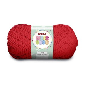 Lã Mais Bebê 0362 - Paixão 100g Circulo