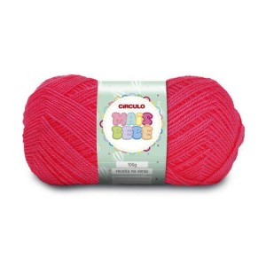 Lã Mais Bebê 3334 - Tulipa 100g Circulo