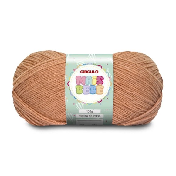 Lã Mais Bebê 7784 - Borboleta 100g Circulo