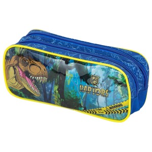 Estojo Duplo - Raptor Azul e Amarelo ET1004 BRW