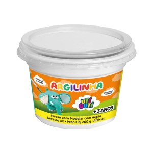 Massa de Modelar com Argila (Argilinha) 200g Uti Guti