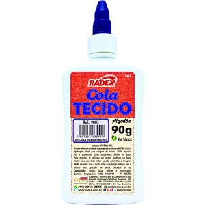 Cola para Tecidos de Algodão 90g Radex