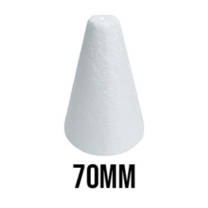 Cone de Isopor (EPS) 70mm c/25 Styroform
