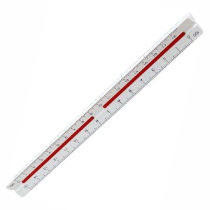 Mini Escalímetro Triangular ME-15 Trident