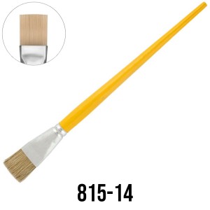 Pincel Chato N.14 Amarelo 815-14 Tigre