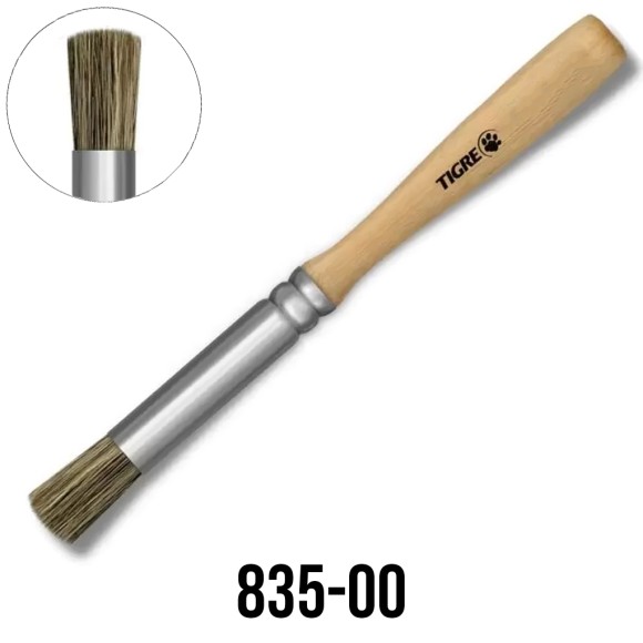 Pincel Broxinha N.0 Redondo 835-00 Tigre
