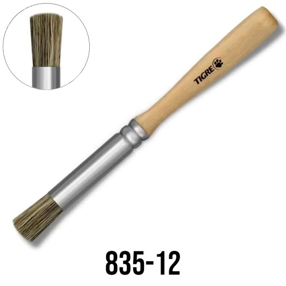 Pincel Broxinha N.12 Redondo 835-12 Tigre