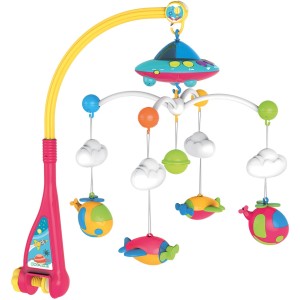 Móbile Giratório Espaçonave Baby DMB5804 DM Toys