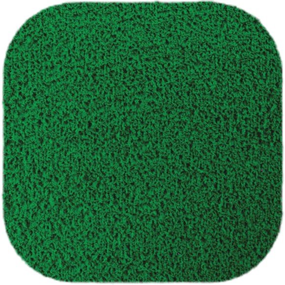 Placa de EVA Atoalhado 40x48cm - Verde Escuro