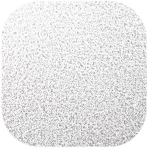 Placa de EVA Atoalhado 40x48cm - Branco c/5