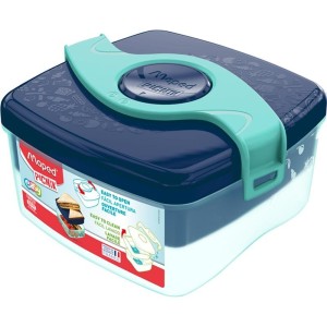 Pote Duplo Picnik Origins 1.4L - Azul Escuro Maped