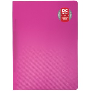 Pasta Grampo Trilho Onda Rosa 612PP-RS DAC