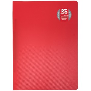 Pasta Grampo Trilho Onda Vermelha 612PP-VM DAC