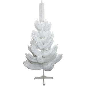 Árvore de Natal 130cm Branca Carina N.4 Sonatal