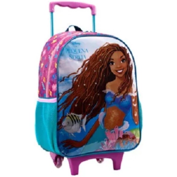 Mochila com Rodinhas A Pequena Sereia - O Filme 11730 XeryUs