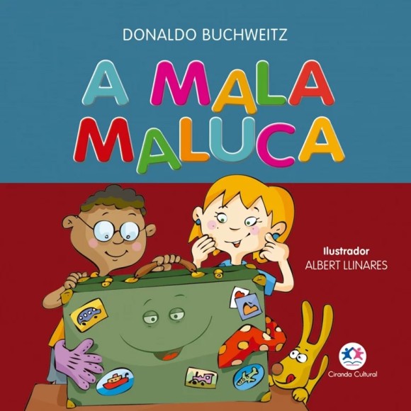 Livro Cartonado - A Mala Maluca Ciranda Cultural
