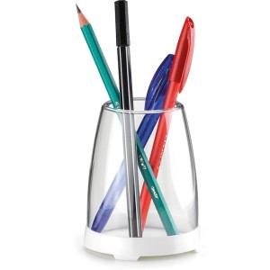 Porta Lápis e Canetas - Cristal Maxcril