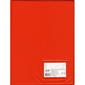 Pasta Catálogo Ofício com 20 Envelopes Finos Laranja 132.LA ACP