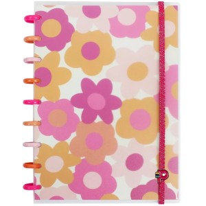 Caderno de Disco Médio Decor Primavera Pop Disc
