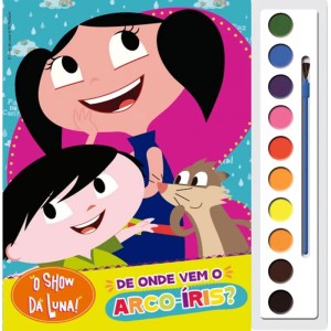 Livro com Aquarela - O Show da Luna Ciranda Cultural