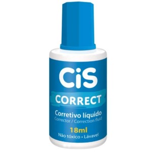 Corretivo Líquido Escolar 18ml Correct Cis