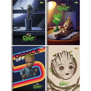 Caderno 10 Matérias Groot 160fls Foroni