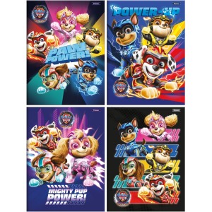 Caderno Brochura Patrulha Canina The Mighty Movie 80 Folhas Foroni