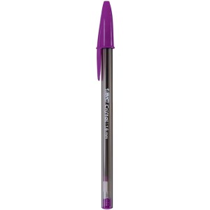 Caneta Esferográfica 1.6mm Cristal Bold Roxa Bic