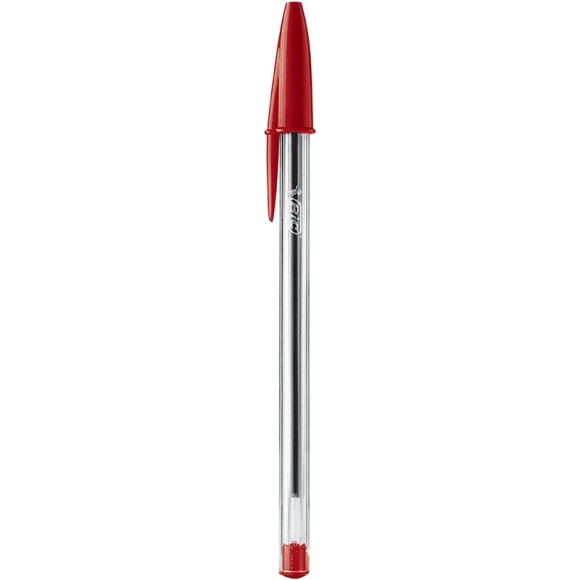 Caneta Esferográfica 1.0mm Cristal Vermelha Bic