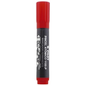 Pincel Atômico 1100-P Vermelho Pilot