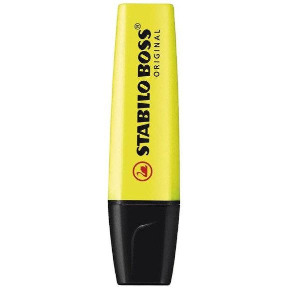 Marca Texto Stabilo Boss 70/24 Amarelo