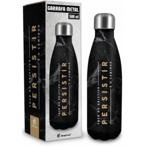 Garrafa Térmica Metal 500ml - Persistir Brasfoot