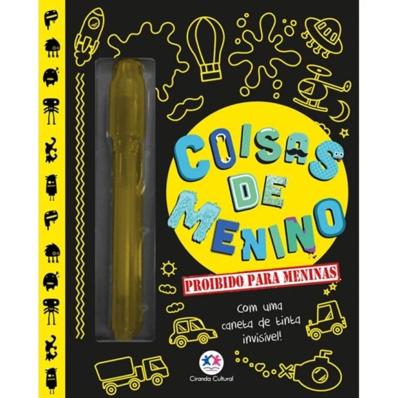 Diário Infantil - Coisas de Menino, Proibido para Meninas Ciranda Cultural